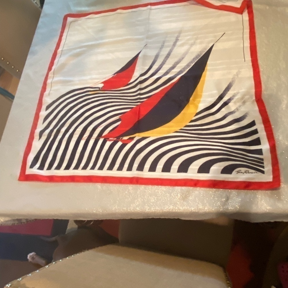 VINTAGE JIM RENOIR SCARF - Picture 5 of 5